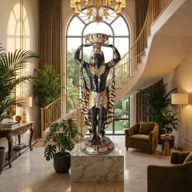 Egyptian Male Plant Holder