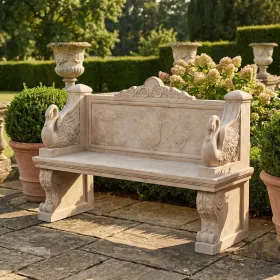 Vicenza Swan Bench