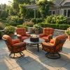 Chillounger All Inclusive Outdoor Firepit Club Set (KIT)