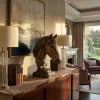 Bronzed Horse Bust Classic