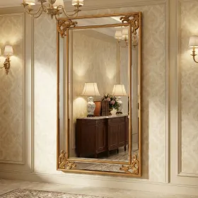 Monte Carlo Gold Vertical Mirror