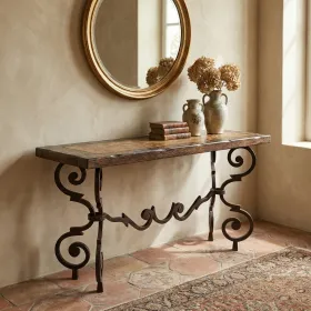 Belruse Iron Console