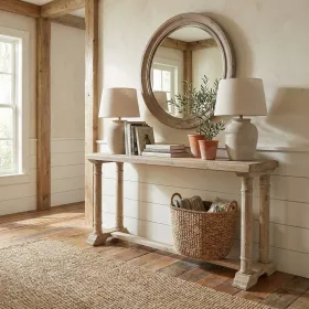 Farmhouse Cape May Console Table