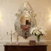 Venetian Style Royal Peacock Mirror 36"