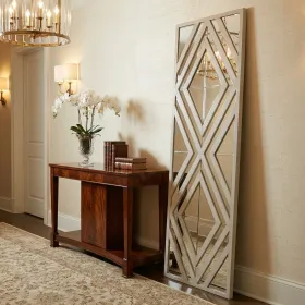Silver Aspen Diamond 72" Mirror