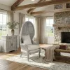 Mystique Grey Continental Balloon Chair