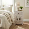 Carved Lace Harlow Side Cabinet