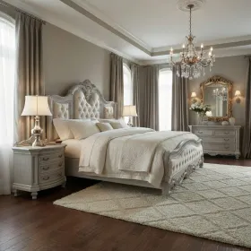 Mystique Gray Nightstand