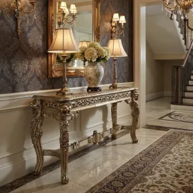 Platine Lion Console Table