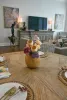 Teak Natural Vase Large