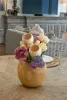 Teak Natural Vase Large