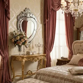 Venetian Heart Mirror