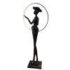 Western Lady Silouette