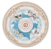 White Cherub Ceiling Medallion