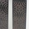 Set of Two Brown Metal Wall Sconce Candle Holders