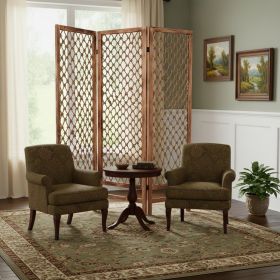 60 X 69 Natural Rope Wooden  Screen