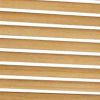 67" Natural Wood Folding Three Panel Screen Room Divider