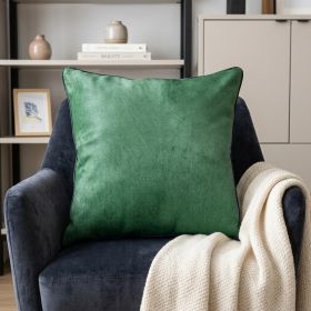 18" Verde Cowhide Throw Pillow