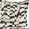 18" X 18" Zebra Cowhide Pillow