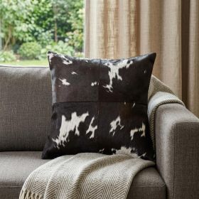 18" X 18" X 5" Chocolate And White Quattro  Pillow