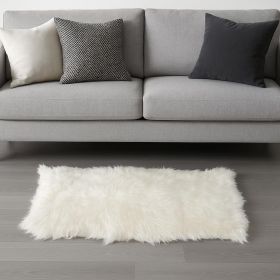4' X 6' Long Haired Icelandic Sheepskin Area Rug