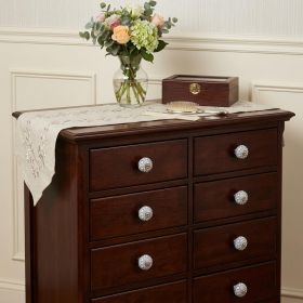 1.5" X 1.5" X 1.5" Hues Of Gray Cream And Silver  Knobs 8 Pack