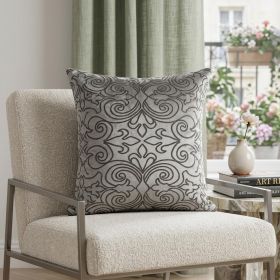 20" X 6" X 14" Transitional Champagne Pillow Cover With Poly Insert