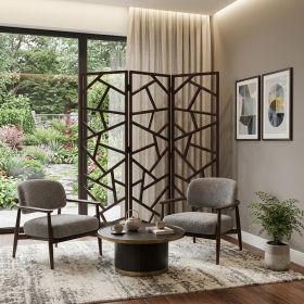 63 X 1.5 X 70 Brown Wood Santa Cruz - Screen