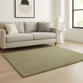 8' X 10'  Polyester Sage Area Rug