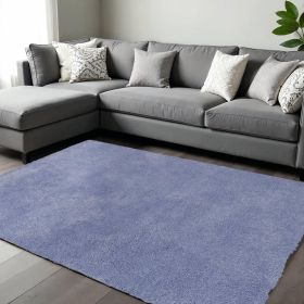 8' X 10' Purple Indoor Shag Rug