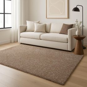 9' X 13' Beige Hand Woven Area Rug