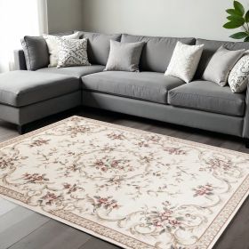 8' X 10' Ivory Area Rug