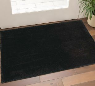 2' X 4' Espresso Brown Indoor Shag Rug