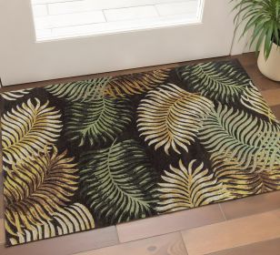 3' X 4' Espresso Wool Handmade Area Rug