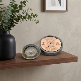 Set Of 2 100 Year Calendar And Compass Quote