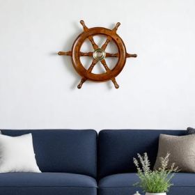 24" X 24" X 2" Ship Wheel