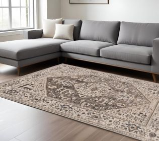 7' X 10' Gray Area Rug