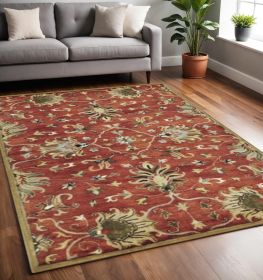 60 X 96 Sienna Wool Rug