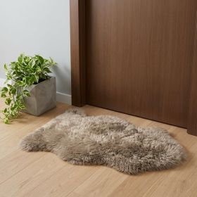 2' X 3' Latte New Zealand Natural Sheepskin Rug