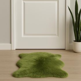 Sage Green New Zealand Natural  Sheepskin Rug