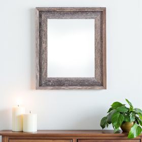 22X28 Natural Weathered Grey Picture Frame With Plexiglass Holder