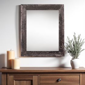 24X36 Rustic Smoky Black Picture Frame With Plexiglass Holder