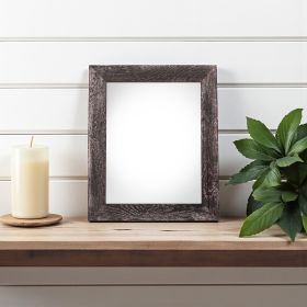 12"X13" Rustic Smoky Black Picture Frame