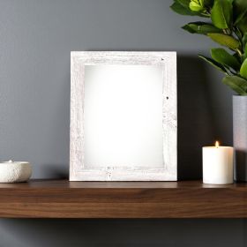 9"X14" Rustic White Washed Grey Picture Frame
