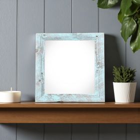 8"X9" Rustic Blue Picture Frame