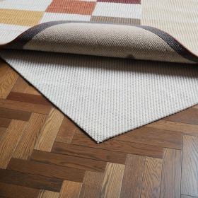9' X 12' Beige Non Slip Rug Pad