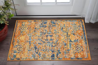 2' X 3' Sunset Power Loom Area Rug
