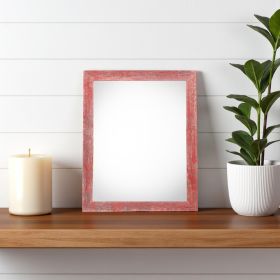 5ï¿½ï¿½ï¿½ X 7ï¿½ï¿½ï¿½ Rustic Farmhouse Red Wood Frame