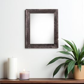 9" X 12" Rustic Farmhouse Rustic Black Wood Frame