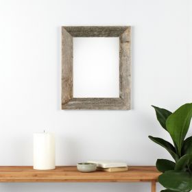 9" X 12"  Rustic Farmhouse Weathered Gray Wood Frame
